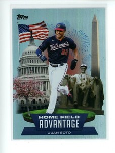 2022 Topps Series 1 JUAN SOTO #HA-4 Home Field Advantage Case-Hit SSP Nationals