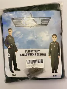Halloween Costume Standard Adult Maverick Flight Suit 2XL Mens Tom Cruise - Picture 1 of 2