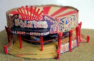 Funfair Waltzer Ride Static  NQ10 UNPAINTED N Gauge Scale Models Kit - Picture 1 of 5