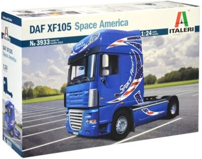 ITALERI - Modello DAF XF 105 Super America 4x2 da montare e verniciare - 1/24... - Immagine 1 di 4
