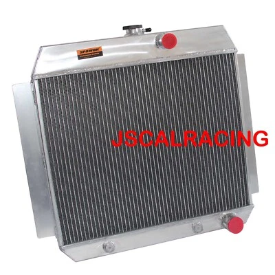 Radiador SPAWON para Chevrolet Corvette Chevy Bel Air Truck V8 1949-1954 4 linhas - Imagem 1 de 4