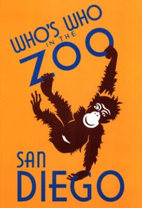 San Diego Zoo Poster, Monkey, Who's Who in the Zoo - Picture 1 of 2