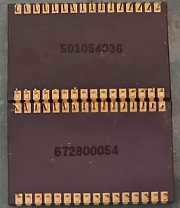 (Stck. 2) Analog Devices AD1377KD Analog zu Digital Wandler Chip Goldgewinnung - Bild 1 von 4