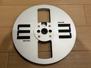 Vintage Audio Maxell Reel to Reel Tape Deck Metal 7 inch Aluminum Reel MR-7 ② - Picture 1 of 4