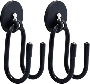 2x Magnetischer Kleiderbügel Magnetischer Haken für Cowboyhut,Schutzhelm,Schnüre - Bild 1 von 6