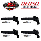 Denso Platinum Tt Spark Plug + High Engine Racing Ignition Coil For Kia Sportage