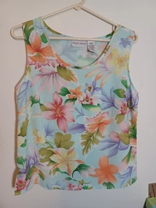 Jaclyn Smith geblümtes Tanktop Damen Größe Medium - Bild 1 von 5