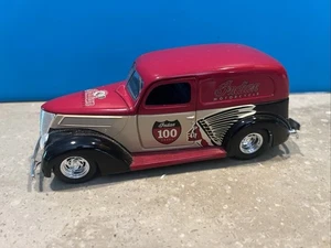 SpecCast Indian Motorcycle 1937 Ford Sedan Die Cast Coin Bank #16048 - Picture 1 of 12