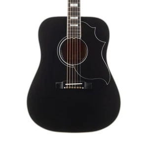 Used Gibson Custom Hummingbird Custom Acoustic Electric - Ebony - Picture 1 of 11