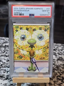 PSA 10 Pop 3 Topps 2009 SpongeBob SquarePants Series II Spongeiosseur - Picture 1 of 5