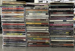 HUGE LOT Promos of 80+ CDs - Rock, Jazz, Pop , From Tower Record Collection - Picture 1 of 1