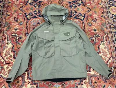 NWT Simms Fishing Freestone Jacket Shell Size Small Striker Gray Nylon - Image 1 of 4