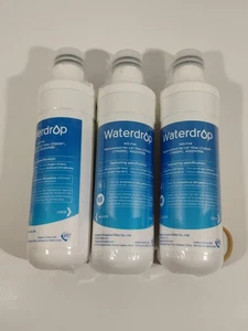 Waterdrop WD-F46 Replacement For LT1000P Refrigerator Water Filter 3pk ADQ747935 - Picture 1 of 5