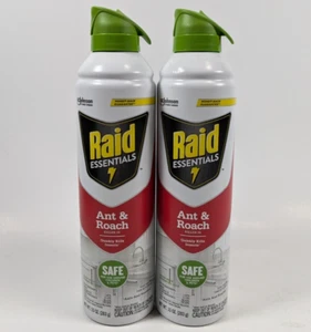 Raid Essentials Ant & Roach Killer 28 Safe Around Children & Pets 2 Pack 10oz Ea - Picture 1 of 2