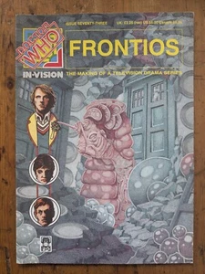 Doctor Who In-Vision Frontios Magazine Making of Classic Dr Who CMS - Picture 1 of 7