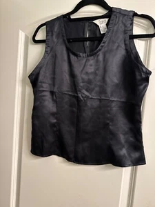 Ishyu 100% Silk Sleeveless Tank Top 8 - Picture 1 of 4