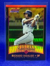 1999 Bowman Chrome Gold Refractor /99 #49 Richard Hidalgo