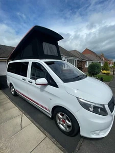 Mercedes Vito 114 Bluetec Diesel 2L Poptop Camervan AUTOMATIC 77000 miles Solar - Picture 1 of 23