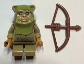 Lego Star Wars Minifigures - Ewok Warrior 10236, 75097 sw0508