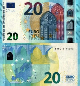 EUROPÄISCHE GEMEINSCHAFT - 20 Euro 2019 "Italien S023" Lagarde FDS - UNC - Bild 1 von 1