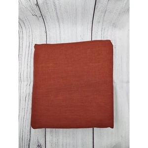 Seat cushion patio chair slip cover red brown brick Heather Henna 23"W 21"D 3"H - Picture 1 of 6