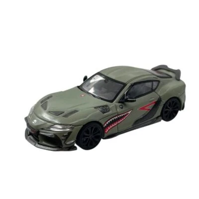 Modellino Auto Pop Race 1/64 Toyota DarwinPro 66G NWB Supra Green - Immagine 1 di 4