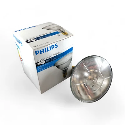 Philips 120W PAR38 SP 10° 24V Degree Spot Beam Light Bulbs E27 Outdoor - Image 1 of 4