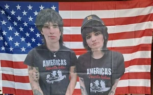 ✨️Americas Favorite Ladies Men On The American Flag 3 X 5'✨️New  - Picture 1 of 5