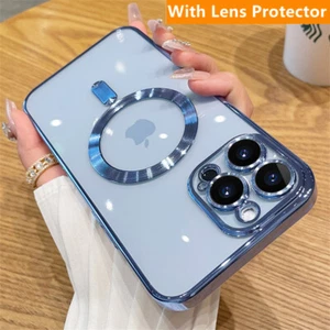 Case for iPhone 16 15 14 13 11 12 Pro Max 7 8 XR XS Clear Shockproof Phone Cover - Picture 1 of 23