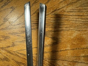 1968-70 Dodge Charger Both 2 Front windshield Side 2 Door Only Used-2 Unpolished - Picture 1 of 16