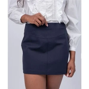 NUEVO CON ETIQUETAS Sundays by Wearesundays Mujer Falda Ciro Azul Marino Profundo Nueva con Etiquetas 250 S - Imagen 1 de 8