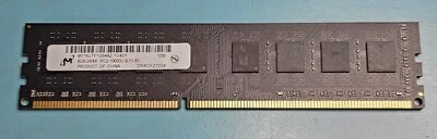 Micron MT16JTF1G64AZ-1G4D1 8GB DDR3-1333 DIMM Memory   (F17) - Image 1 of 3