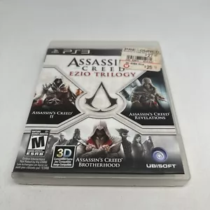 Assassins Creed: Ezio Trilogy (PS3)- NA (North American) Version-TESTED CIB - Picture 1 of 10