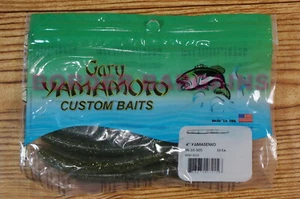 FRE FAST SH! BRAND NEW! Gary Yamamoto 4in Yamasenko Worm Lures BABY BASS YUMMY!! - Picture 1 of 6