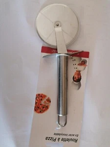 Couteau roulette à pizza en acier inoxydable diamètre 75 mm - Foto 1 di 1