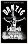 DANZIG | BEHEMOTH | TWIN TEMPLE Tour 2023 Ltd Ed RARE Poster! SAMHAIN MISFITS