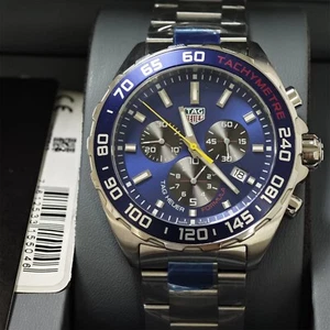 Tag Heuer Formula 1 43mm Mens Watch Red Bull Aston Martin Blue CAZ101AB.BA0842 - Picture 1 of 8