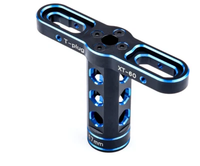 CHIAVE ESAGONALE IN ERGAL BLU PER RUOTE DA 17MM 1/8 BUGGY/TRUGGY - GT - RALLY - Immagine 1 di 3