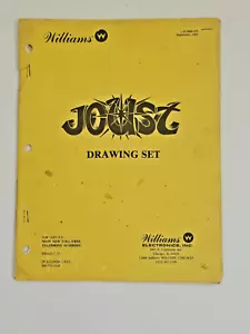 JUEGO DE DIBUJO MANUAL VIDEOJUEGO WILLIAMS JOUST ARCADE - Imagen 1 de 5
