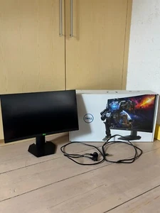 Écran de PC gaming incurvé noir Dell 24 - S2422HG 165Hz Parfait état - Photo 1/18