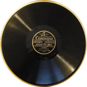 DISQUE 78T LP 78rpm TINO ROSSI Rien qu'un chant d'amour / Mia Piccolina COLUMBIA - Picture 1 of 3