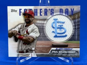 2023 Topps #FD-PG Paul Goldschmidt Father's Day Team Patch Cardinals - Picture 1 of 2
