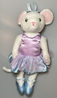 Plush Angelina Ballerina Mouse American Girl Stuffed Doll 14” Sababa 2006