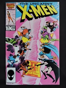 The Uncanny X-Men Comic Book No. 208 - August 1986 VF-/FN+ - Picture 1 of 5