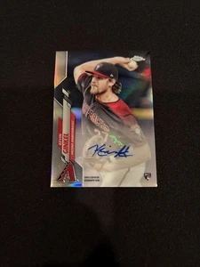 2020 Topps Chrome KEVIN GINKEL Rookie Auto Refractor USA-KGI DIAMONDBACKS - Picture 1 of 2