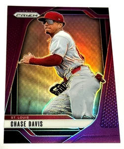 2025 Prizm Chase Davis Purple Prizm #237 82/149 Cardinals - Picture 1 of 2