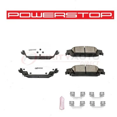 PowerStop Rear Disc Brake Pad & Hardware Kit for 2014-2017 GMC Sierra 1500 - qo Foto 1 de 4