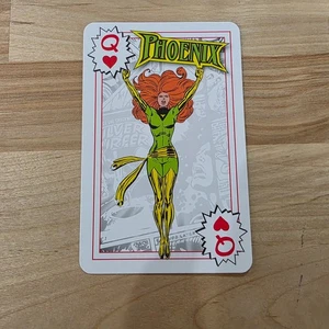 PHOENIX/JEAN GREY~Regina di Cuori~Marvel Comics~Universal Studios card singola - Foto 1 di 3