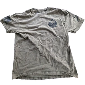 Grunt Style Green  Military US Patriot Short Sleeve T- Shirt Mens Large L - Picture 1 of 7