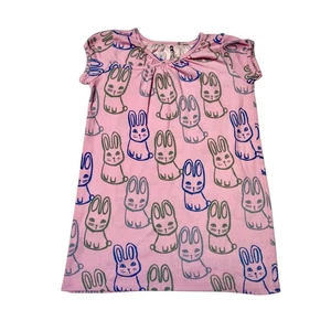 Tea Collection Bunny Rabbit Nightgown Size 6 - Picture 1 of 6